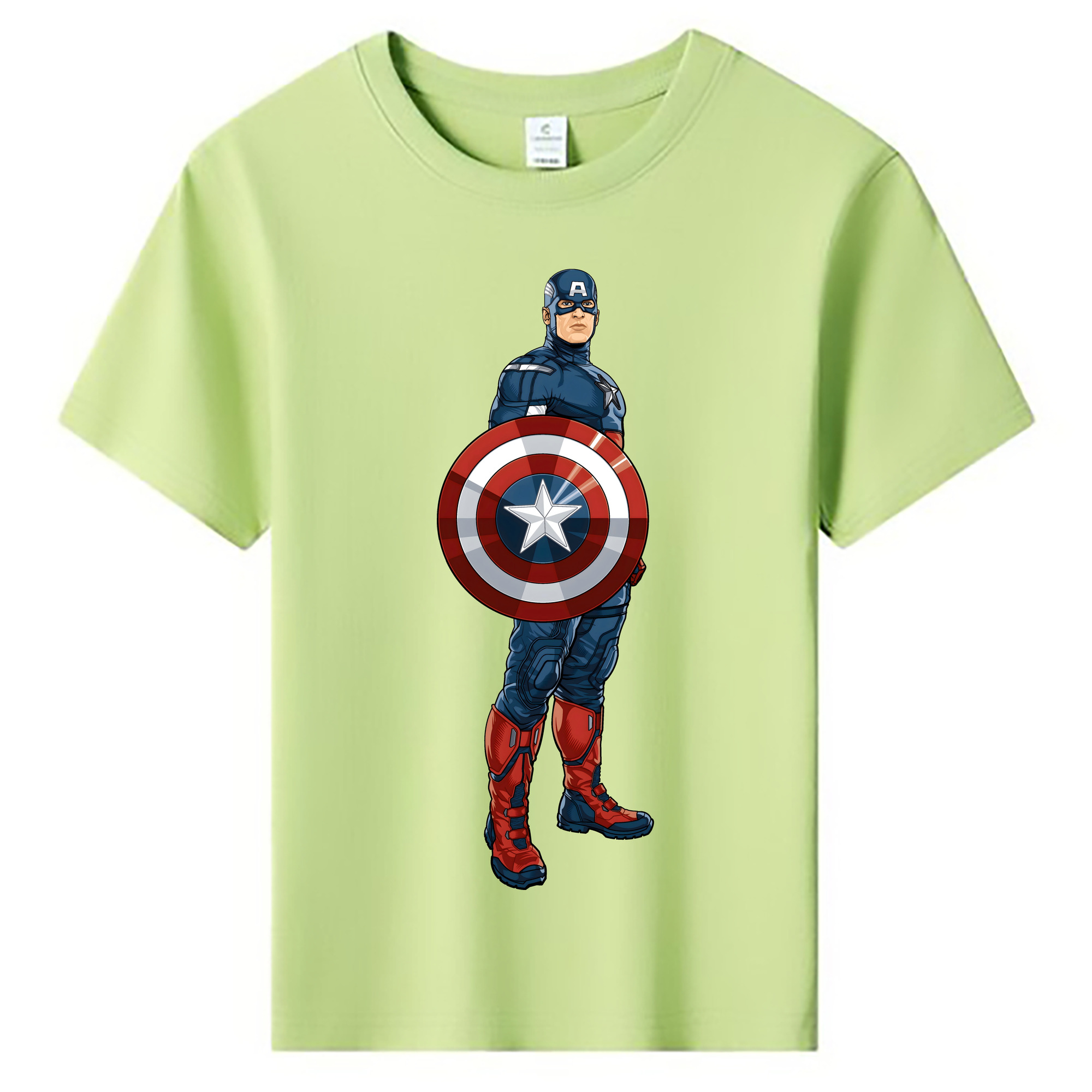 （画像用） アベンジャーズ The Avengers 綿100％キッズTシャツ（フロントプリント）